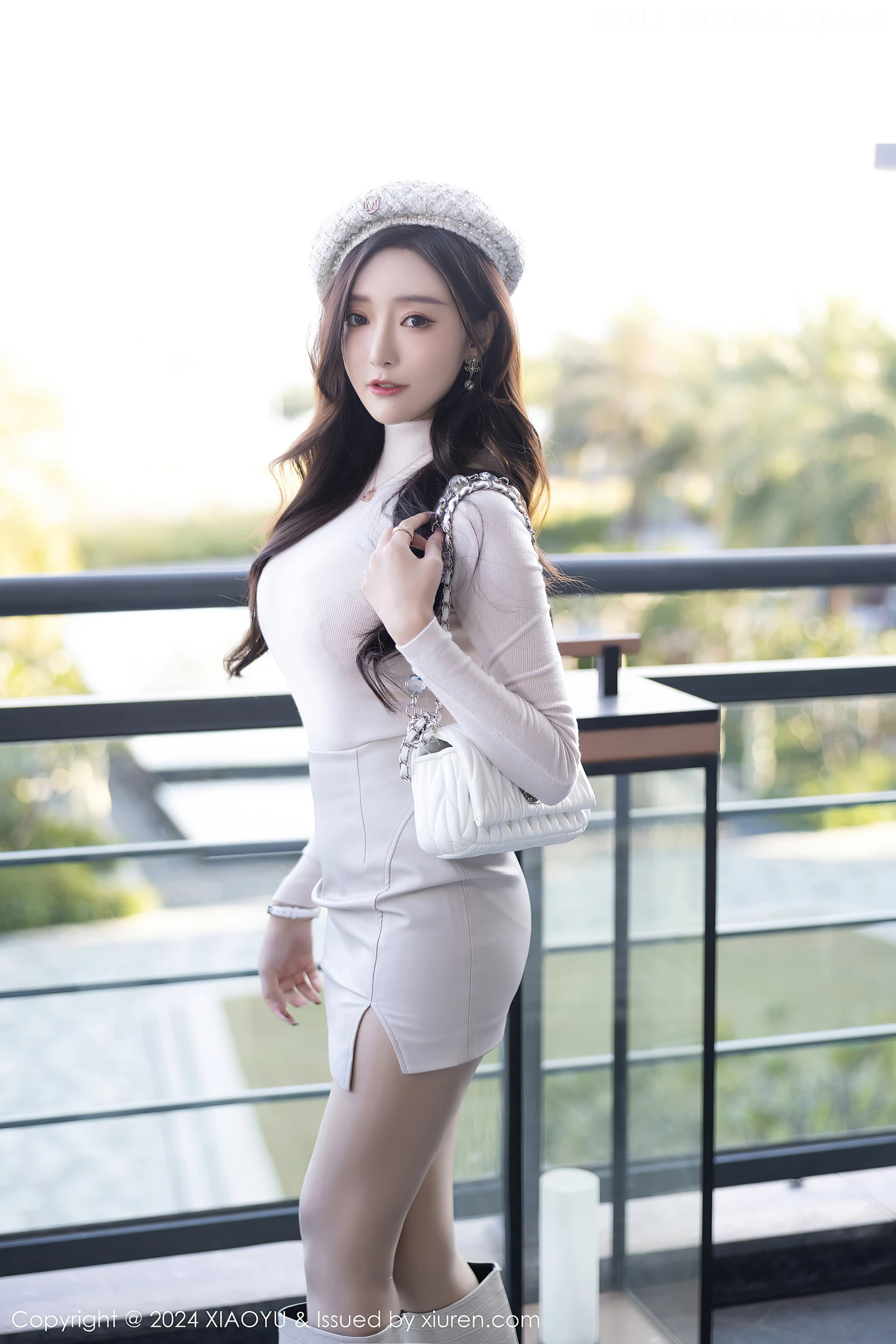 图片[4]-[XiaoYu画语界]Vol.1194 女神王馨瑶yanni性感白色连衣裙露粉色内衣配超薄肉丝诱惑写真84P-秀人网官方网站